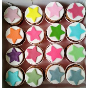 cupcakes stars