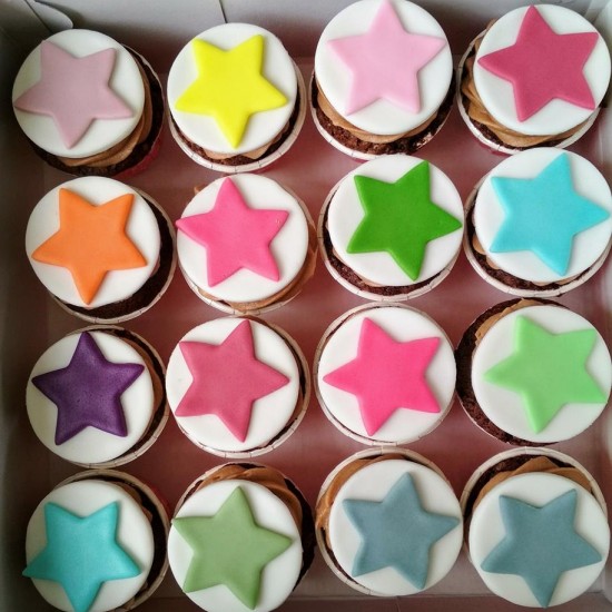 cupcakes stars