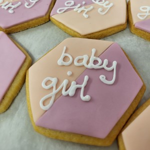 baby girl or boy cookies