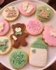 baby cookies gender reveal