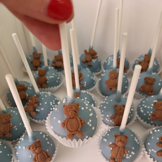 cake pop teddy bear