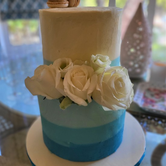 διόροφη τούρτα γάμου