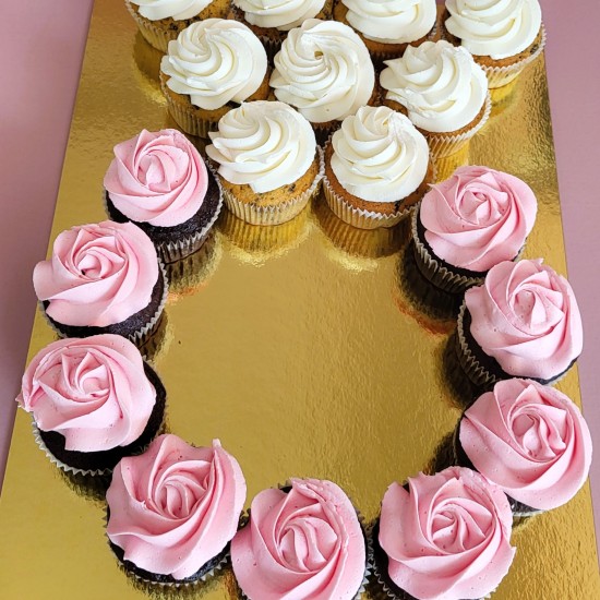 wedding ring cupcakes