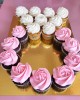 wedding ring cupcakes