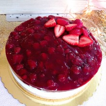 cheesecake φράουλα