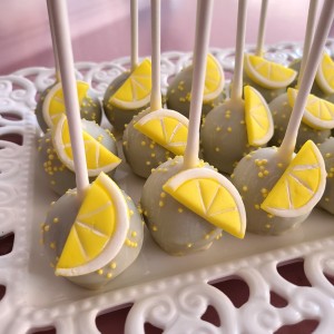 cake pop lemon