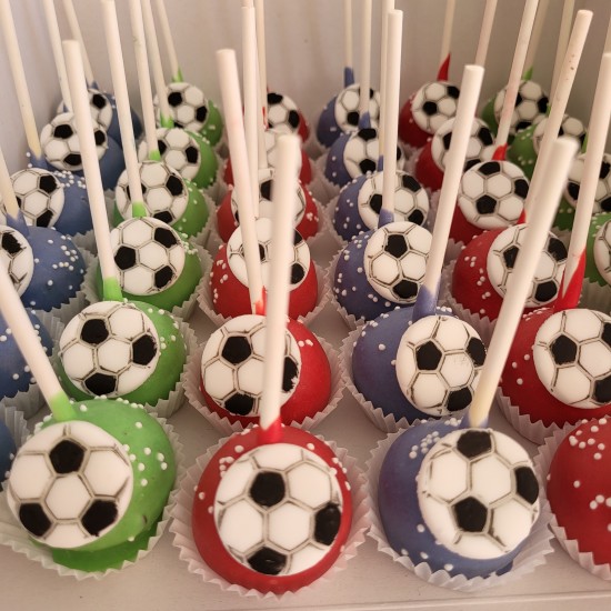 cake pop football