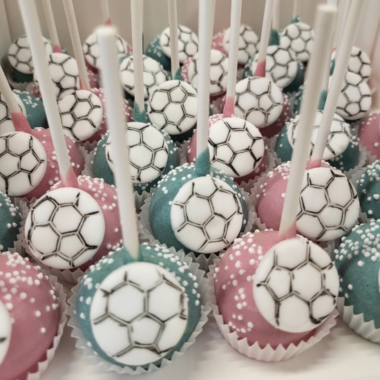 cake pop football