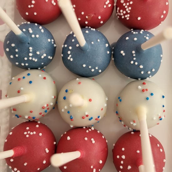 cake pop red velvet 