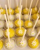 cake pop daisies