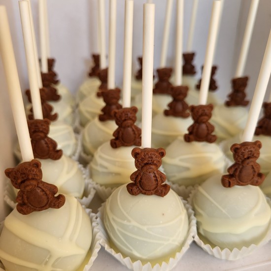 cake pop teddy bear