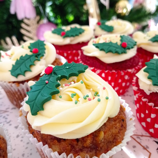 christmas cupcakes