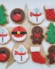 mini christmas cookies