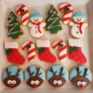 mini christmas cookies