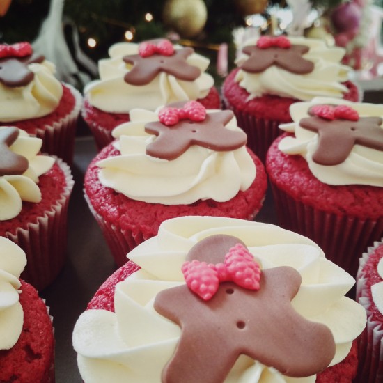 christmas cupcakes