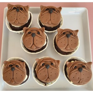 cupcakes dog