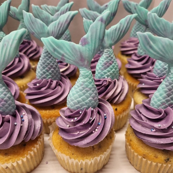 cupcakes mermaid