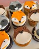 cupcakes forest animals