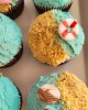 beach cupcakes