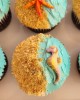 beach cupcakes