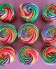 cupcakes rainbow