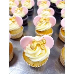mini cupcakes Minnie Mouse