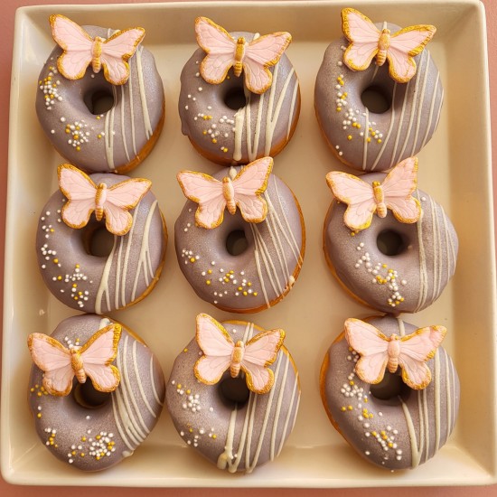 donuts butterflies