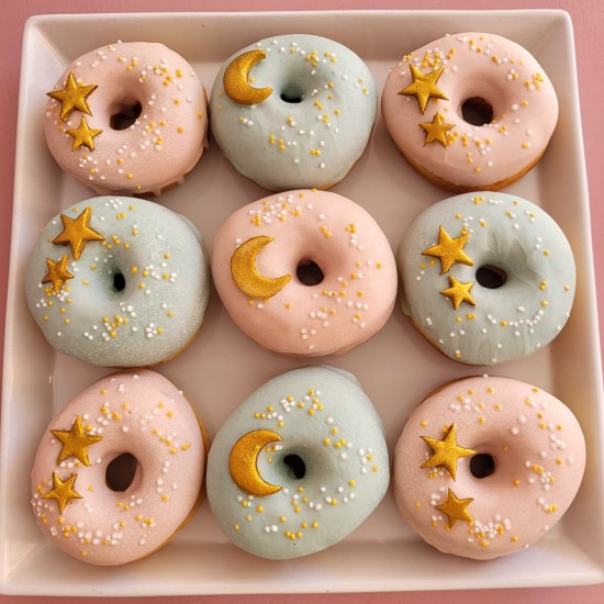 donuts with stars