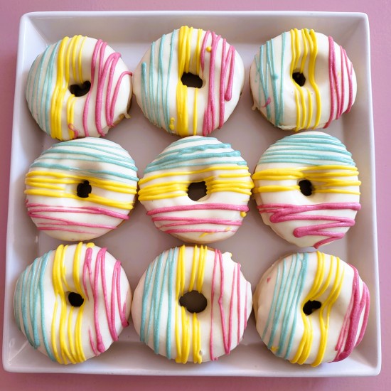 donuts rainbow