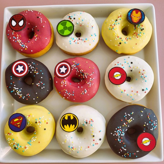 donuts super heroes