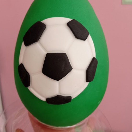 πασχαλινό αυγό μπάλα ποδοσφαίρου 
