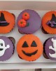halloween cupcakes με ζαχαρόπαστα