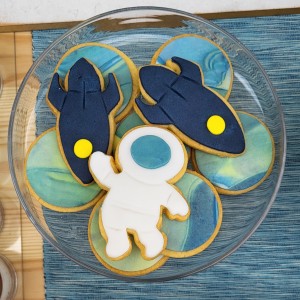 mini cookies space