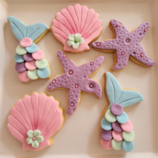 mermaid cookies