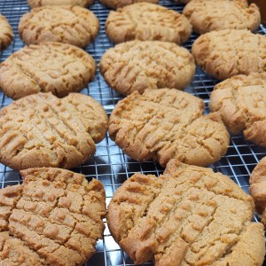 cookies φυστικοβούτυρο