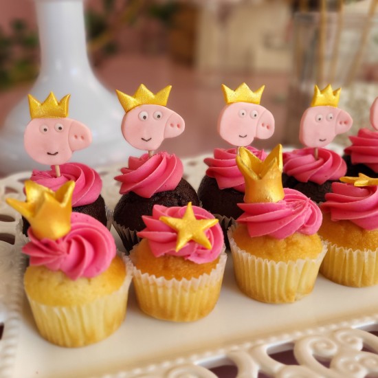 mini cupcakes peppa 