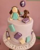 little girl's cake