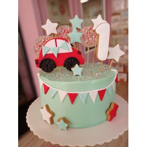 baby car cake