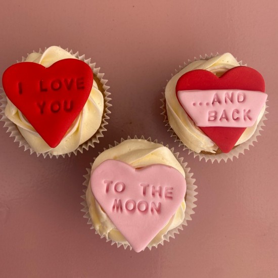 love cupcakes (3 τεμ)