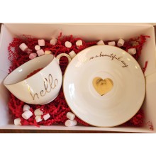 love box with cup