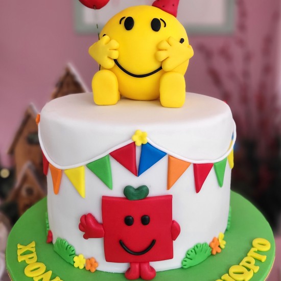 little mr happy cake