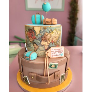 travel cake (διόροφη)