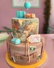 travel cake - 2 tier