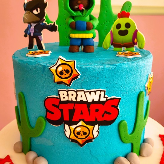 brawl stars cake