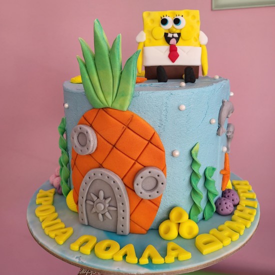 spongebob cake