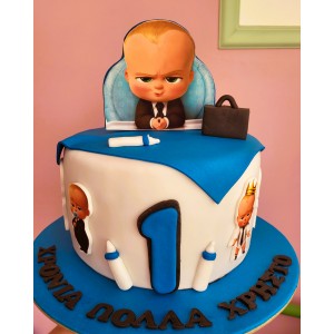 baby boss cake