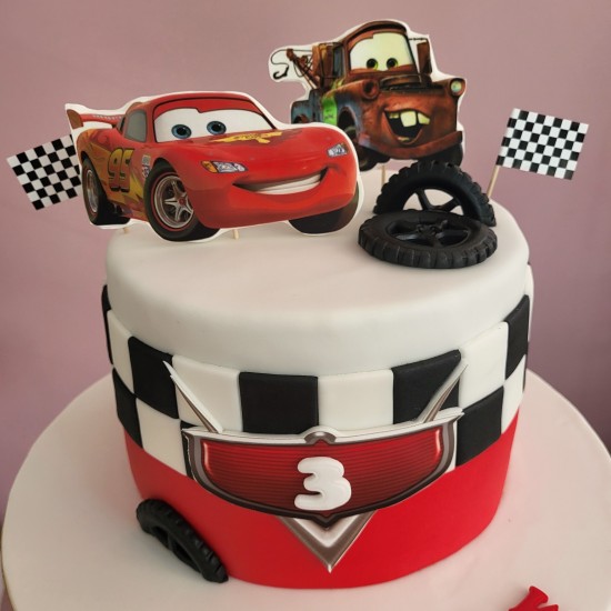 mcQueen birthday cake