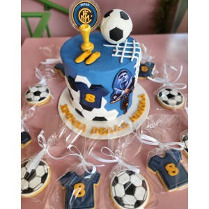 football cake (αγαπημένη ομάδα)