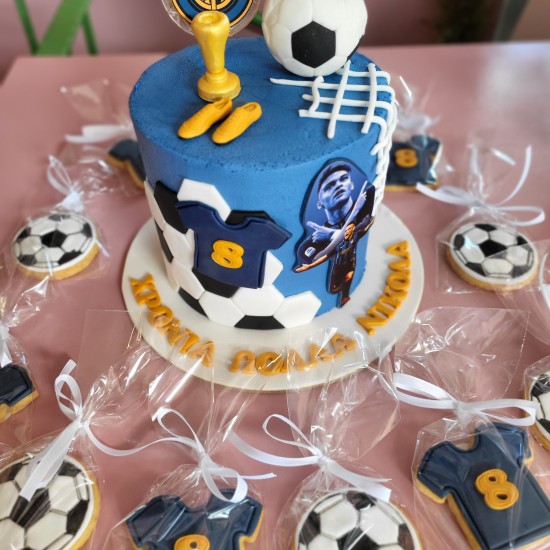 football cake (αγαπημένη ομάδα)