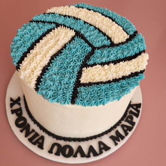 volley ball cake